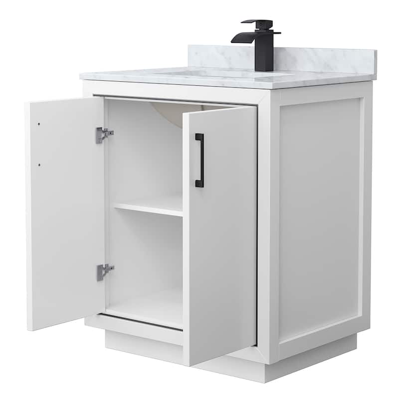 Wyndham Collection WCF1111-30S-NAT-MXX Icon 30" Free Standing Single