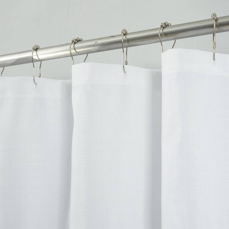 Seastar Embroidered Shower Curtain