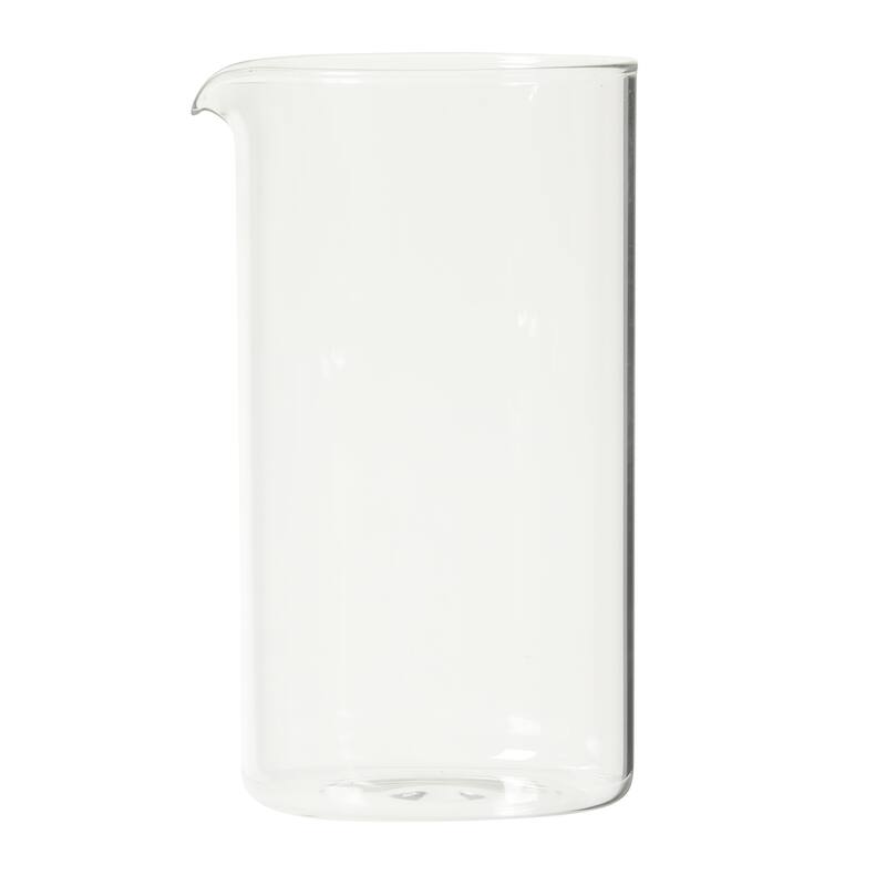 Mr. Coffee French Press Coffee Maker, 31 oz Borasilicate Glass & Frame and Plunger, Includes Coffee Scoop