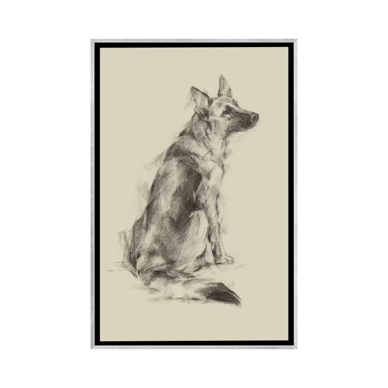 iCanvas "Puppy Dog Eyes V" by Ethan Harper Framed
