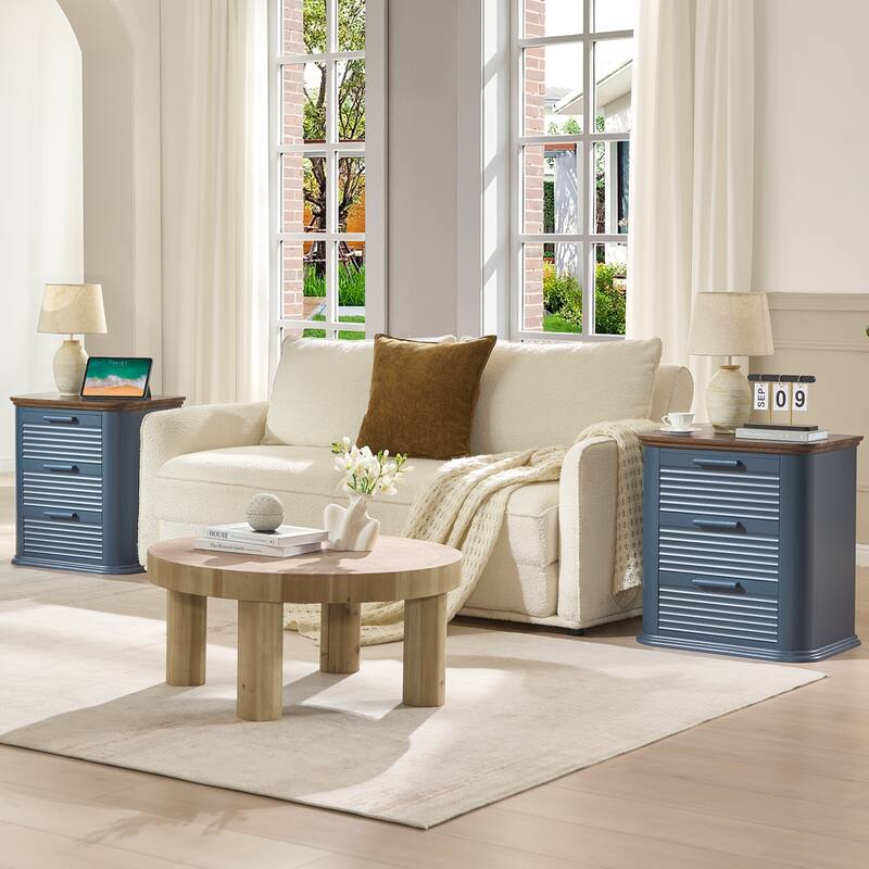 Modern End Table for Living Room, Bedroom, Home Office