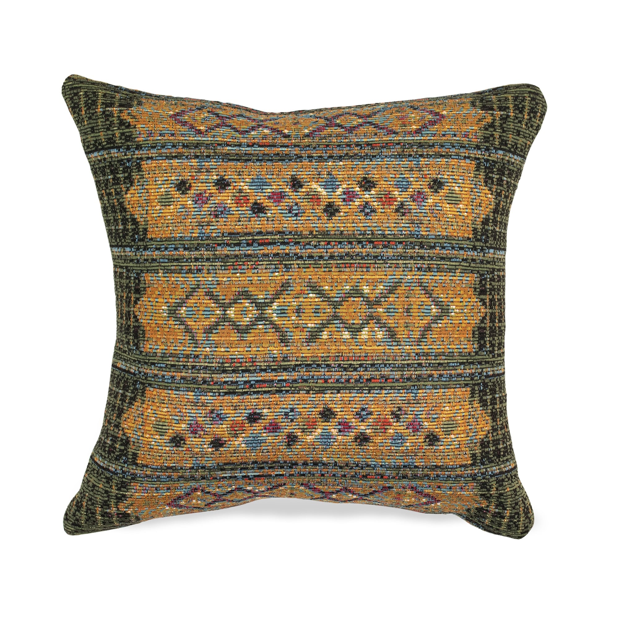 Lush Decor Marina Tribal Stripe Indoor/Outdoor Pillow Green