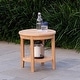 preview thumbnail 7 of 32, Cambridge Casual Sherwood Teak Patio Side Table
