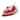 Steam Iron, 1200 Watts Steamer for Clothes, Self-Cleaning Portable Iron, Red