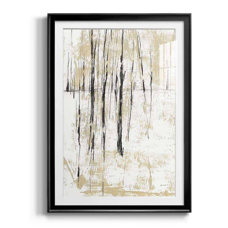 Gilded Forest II Premium Framed Print - Ready to Hang - 26.5X36.5 - Black