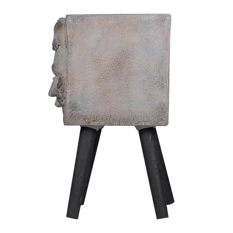 Greek God Statue Planter with Legs