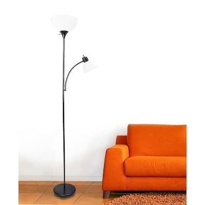 Porch & Den Brumback Floor Lamp with Reading Light