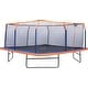preview thumbnail 1 of 4, Machrus Upper Bounce 12 x 12 FT Square Trampoline Set with Premium Top-Ring Enclosure and Safety Pad - 12 x 12 Ft