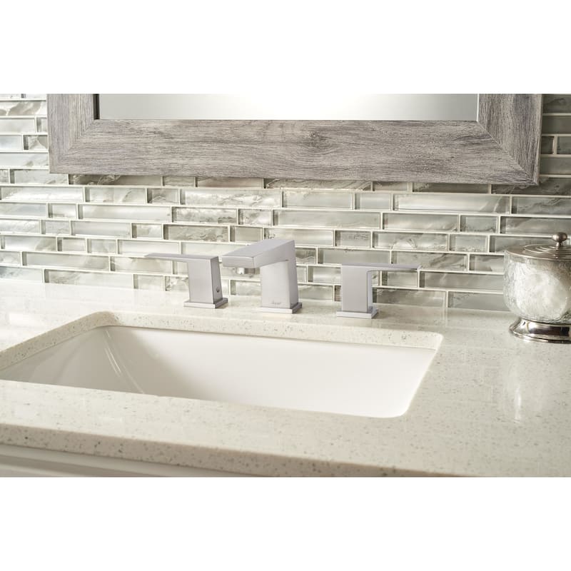 Ackland AKM-G-12X12IL-CA 12" x 12" Glass and Marble and Metal and