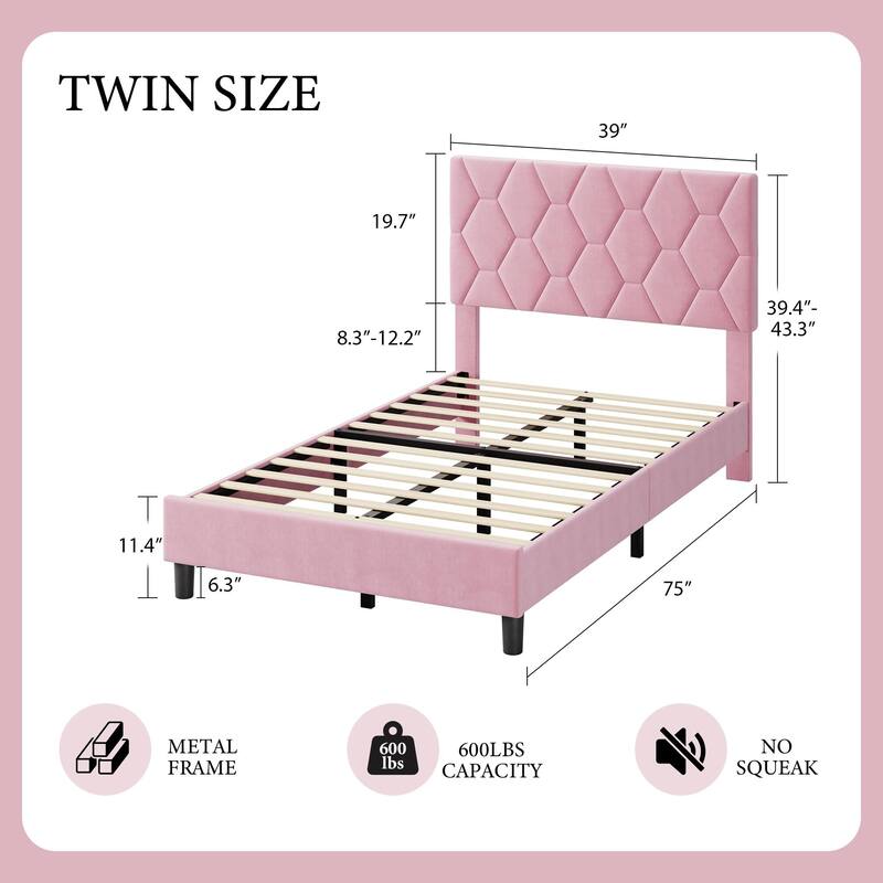 Bed Frame with Headboard