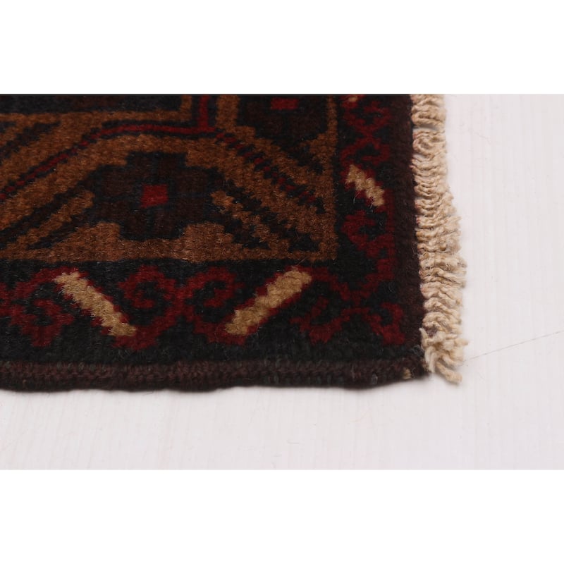 ECARPETGALLERY Hand-knotted Kazak Red Wool Rug - 3'6 x 6'2
