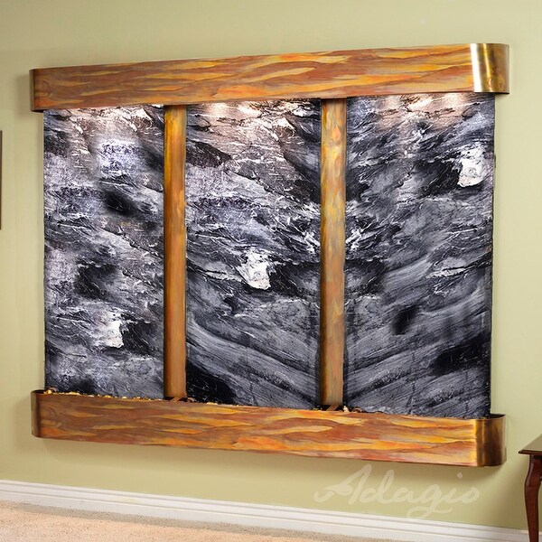 Deep Creek Falls Fountain - Rustic Copper - Rounded Edges - Choose Options