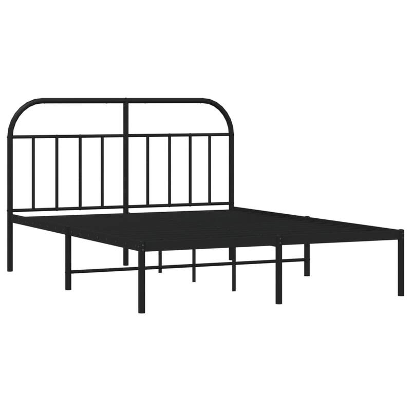 vidaXL 12 Inches Metal Bed Frame No Mattress