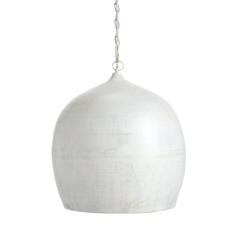 Terrance Grande Pendant - White