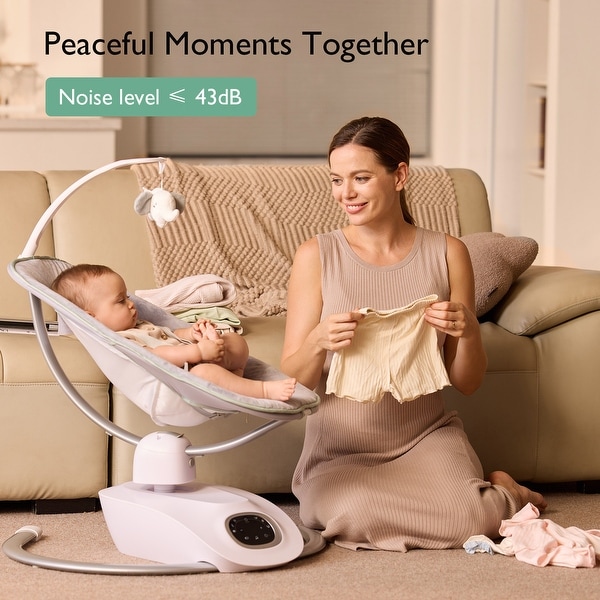 Momcozy CocoSway 3D-Motion Electric Baby Swing - Bed Bath & Beyond