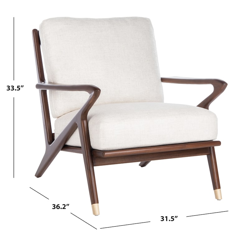 SAFAVIEH Home Killian Mid-Century Chair - 32"W x 36"D x 34"H