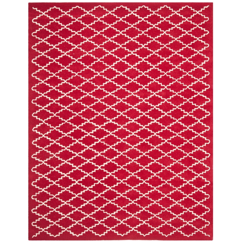 SAFAVIEH Handmade Chatham Slavna Modern Moroccan Wool Rug