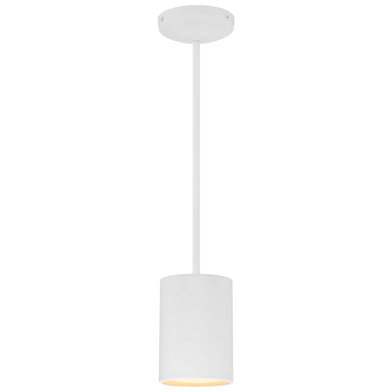 Access Lighting Pilson LED Rod Pendant - Small 7in - Matte White
