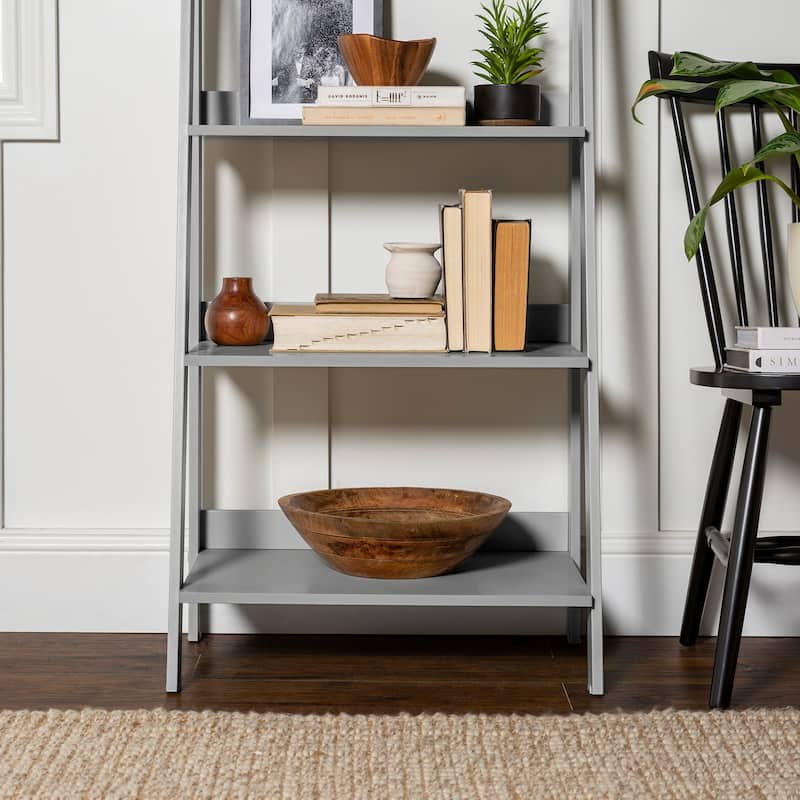 Middlebrook Meadowlark Solid Wood 55-inch Ladder Bookshelf