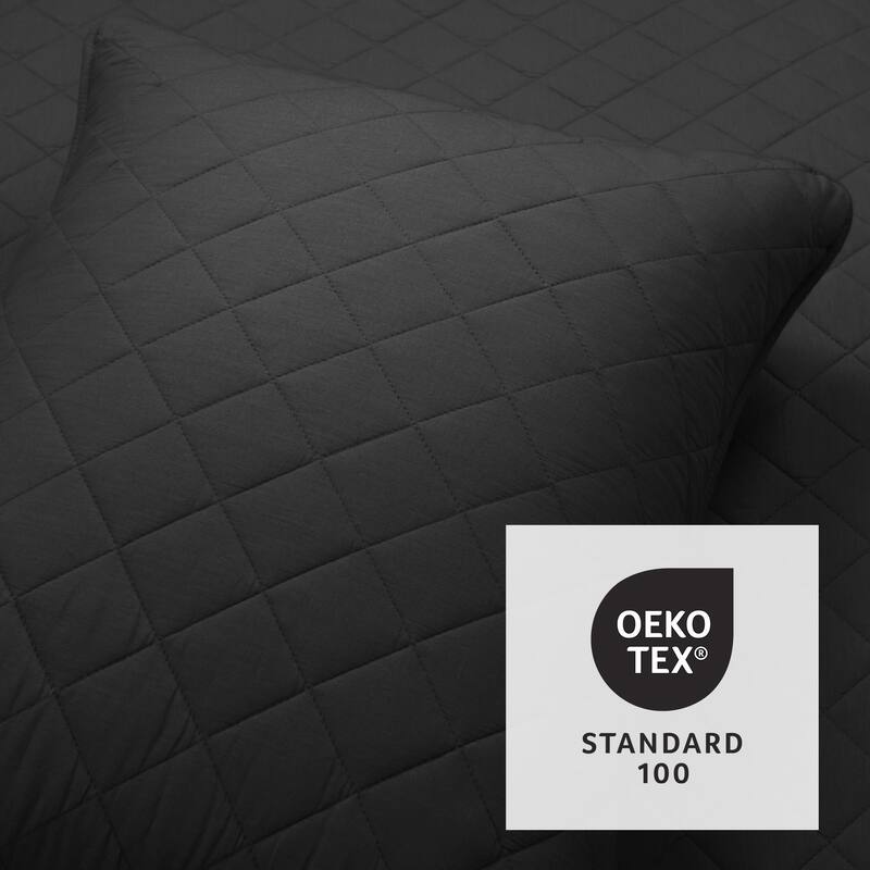 Copper Grove Balm Diamond Oversized Cotton 3-piece Quilt Set