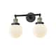 Option Black Antique Brass / Matte White