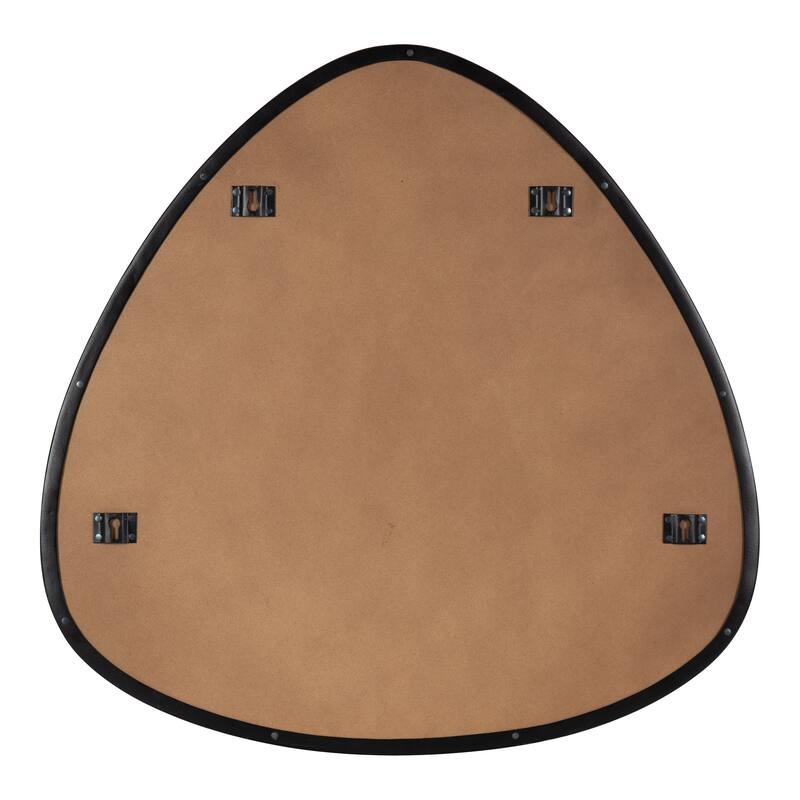 Kate and Laurel Rollo Framed Triangle Mirror - 24x24