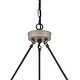 preview thumbnail 17 of 28, Allegray 12-light Farmhouse Faux Wood Wagon Wheel Chandelier with UL Certified - 42 inches