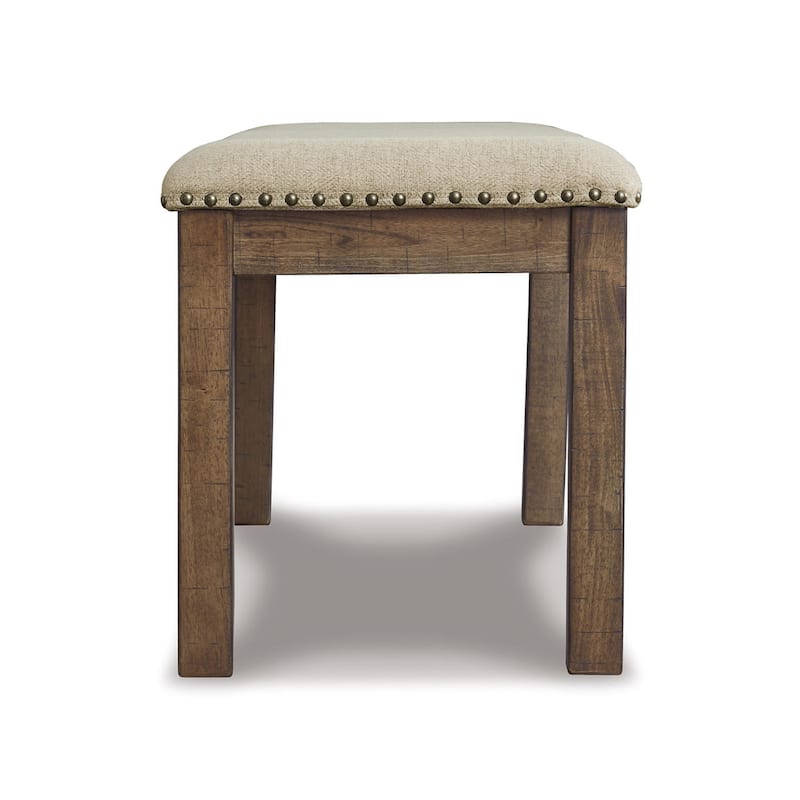 Moriville Upholstered Bench - Beige