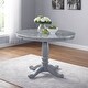 preview thumbnail 6 of 12, Furniture of America Ten Country 42-inch Pedestal Round Dining Table