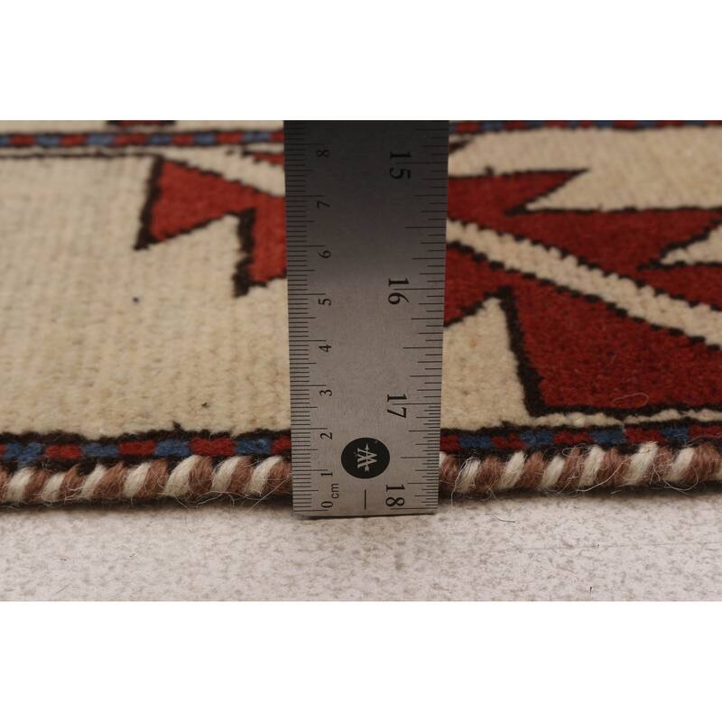 ECARPETGALLERY Hand-knotted Oushak Cream Wool Rug - 6'11 x 9'8