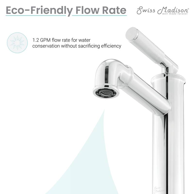 Avallon Single Hole, Single-Handle Sleek, Bathroom Faucet