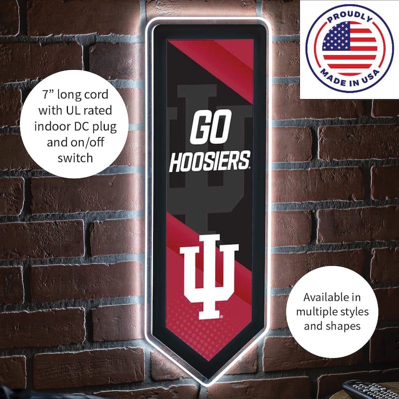 University of Indiana LED Lighted Sign