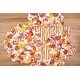 preview thumbnail 6 of 7, Cordelia Quilted Fall Leaves Watercolor Placemat Set of 6