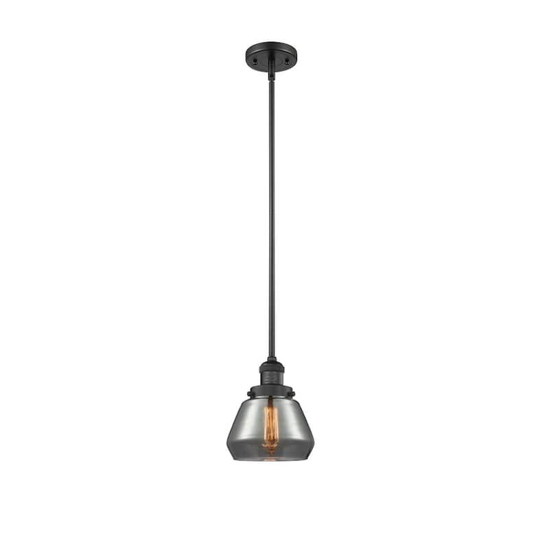 Innovations Lighting Fulton Single Light 7" Wide Mini Pendant with