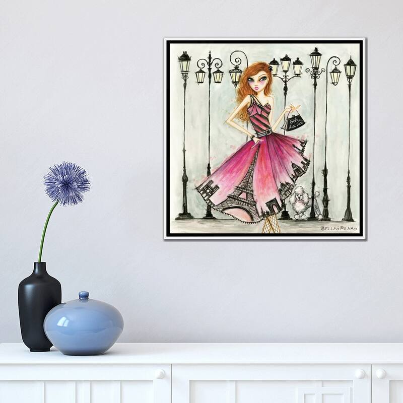 iCanvas "Paris" by Bella Pilar Framed Canvas Print
