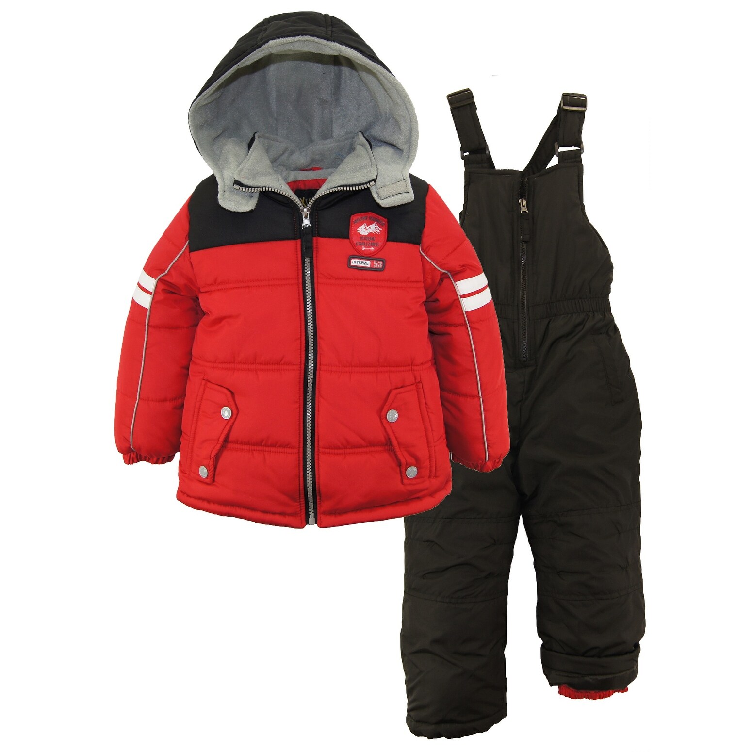 Snowsuits Clothing & Accessories iXTREME Boys Little Active Colorblock Snowsuit