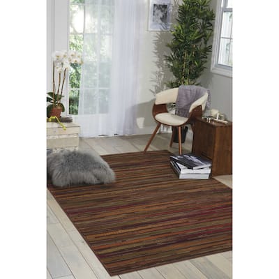 Nourison Paramount Contemporary Stripes Area Rug