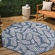 preview thumbnail 203 of 211, JONATHAN Y Galon Palm Frond Indoor/Outdoor Area Rug