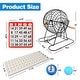 preview thumbnail 2 of 4, GSE™ Deluxe Bingo Game Set for Kids & Adults, Large Groups - Large Bingo Cage and Board, 7/8" Bingo Balls, 500 Chips, 50 Cards