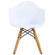 preview thumbnail 3 of 3, 3 Piece Kids Modern Round Table Chair Set - 23.5" x 23.5" x 20" (L x W x H)
