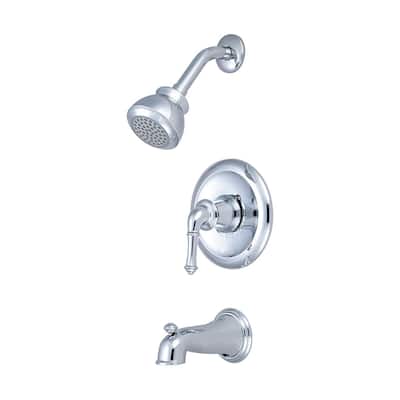 Pioneer Faucets Del Mar Tub and Shower Trim Package with 1.75 GPM