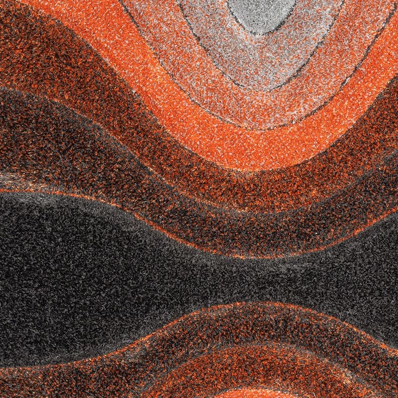 Well Woven San Francisco Luz Geometric Modern Carved Shag Area Rug