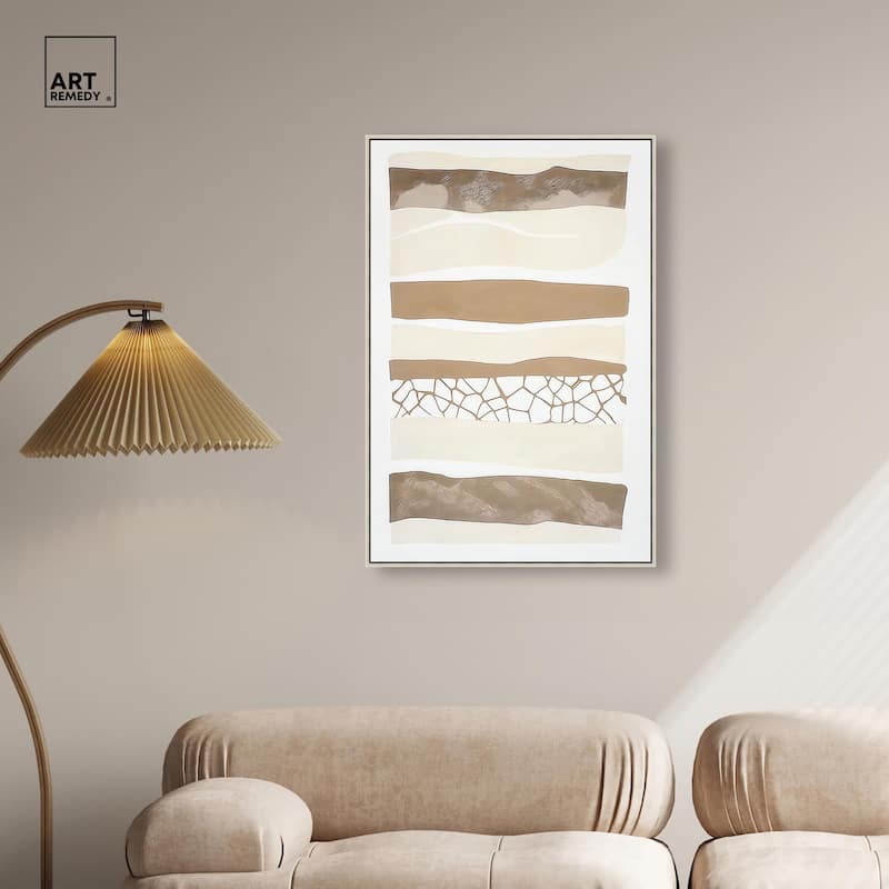 Relief Rifts II Canvas by Art Remedy