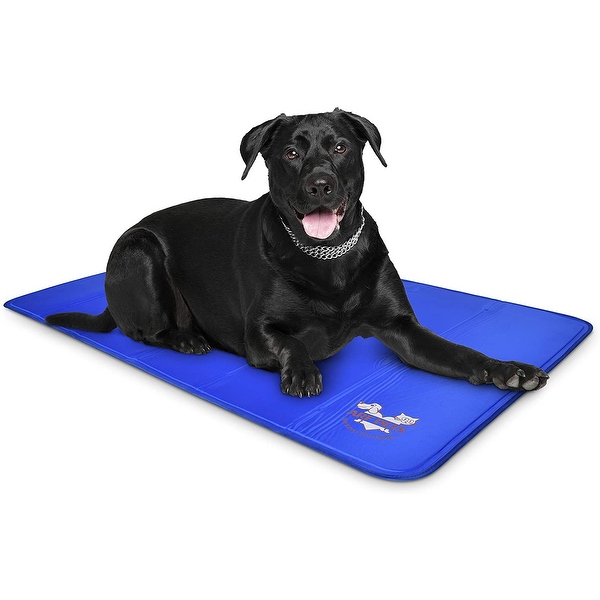 ArfPets Self Cooling Mat Pad for Kennels Crates and Beds 35