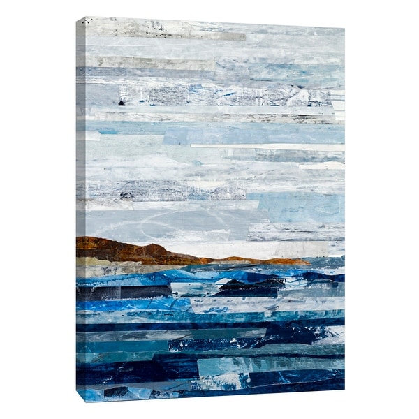 PTM Images 9-108509 PTM Canvas Collection 10" x 8" - "Linear Progression 2" Giclee Beaches Art Print on Canvas
