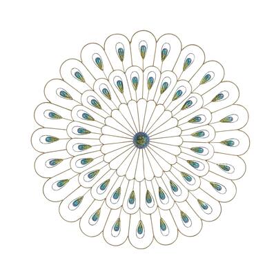 Attractive and Capturing Peacock Metal Wall Decor