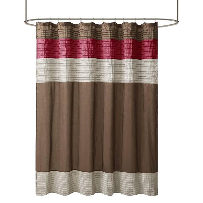 Faux Silk Classic Shower Curtain