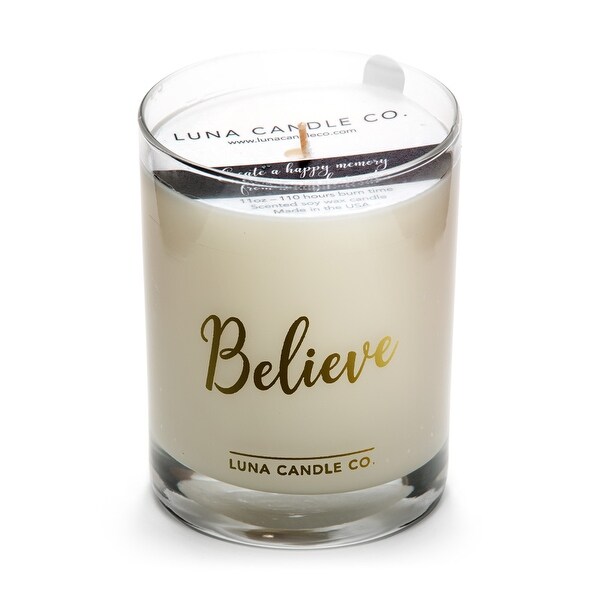 Premium Soy Wax Pine Balsam Candle With Long Burn Time of 110 hrs.