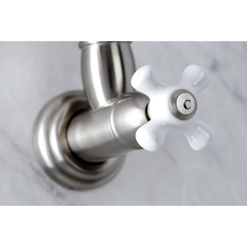 Kingston Brass Restoration Wall Mounted Pot Filler Faucet