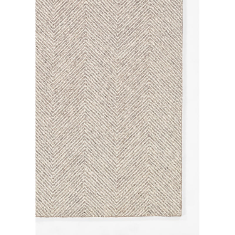 Momeni Charles Hand-tufted Wool Chevron Pattern Area Rug